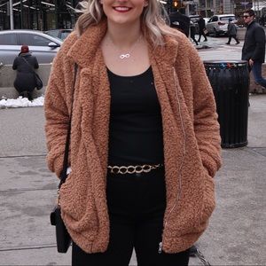 New Teddy Jacket New with tags size XL. Runs small